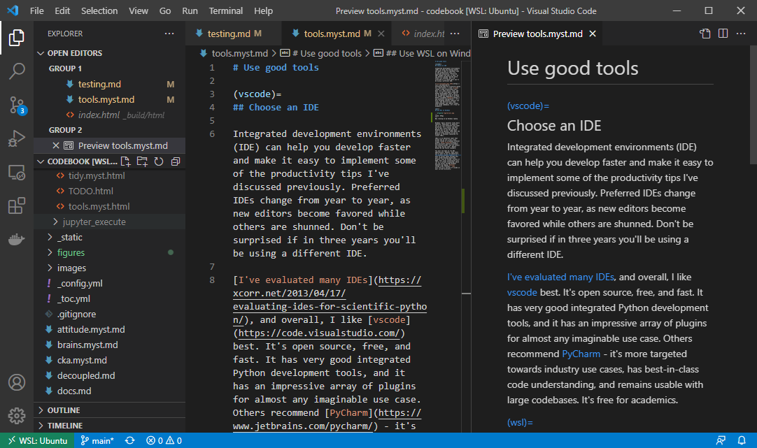 use-good-tools-good-research-code